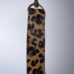 Leopard Print Purse Stray 2 Bar West 21 inches